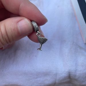 Martini Pandora Bracelet Charm